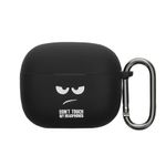 TV, Audio-Video si Foto - Portabile audio - Casti audio - Husa casti Kwmobile pentru Bowers & Wilkins Pi6, Pi8, protectie la zgarieturi, Silicon, alb, negru - Infinity.ro