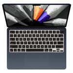 Laptop, Telefoane si Tablete - Laptopuri si accesorii - Piese laptop - Folii protectie si autocolante laptop - Folie tastatura laptop Kwmobile pentru Apple MacBook Air 15.3 M2 2023 (A2941), antizgarieturi, antipraf, silicon, negru - Infinity.ro