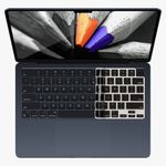 Laptop, Telefoane si Tablete - Laptopuri si accesorii - Piese laptop - Folii protectie si autocolante laptop - Folie tastatura laptop Kwmobile pentru Apple MacBook Air 15.3 M2 2023 (A2941), antizgarieturi, antipraf, silicon, negru - Infinity.ro