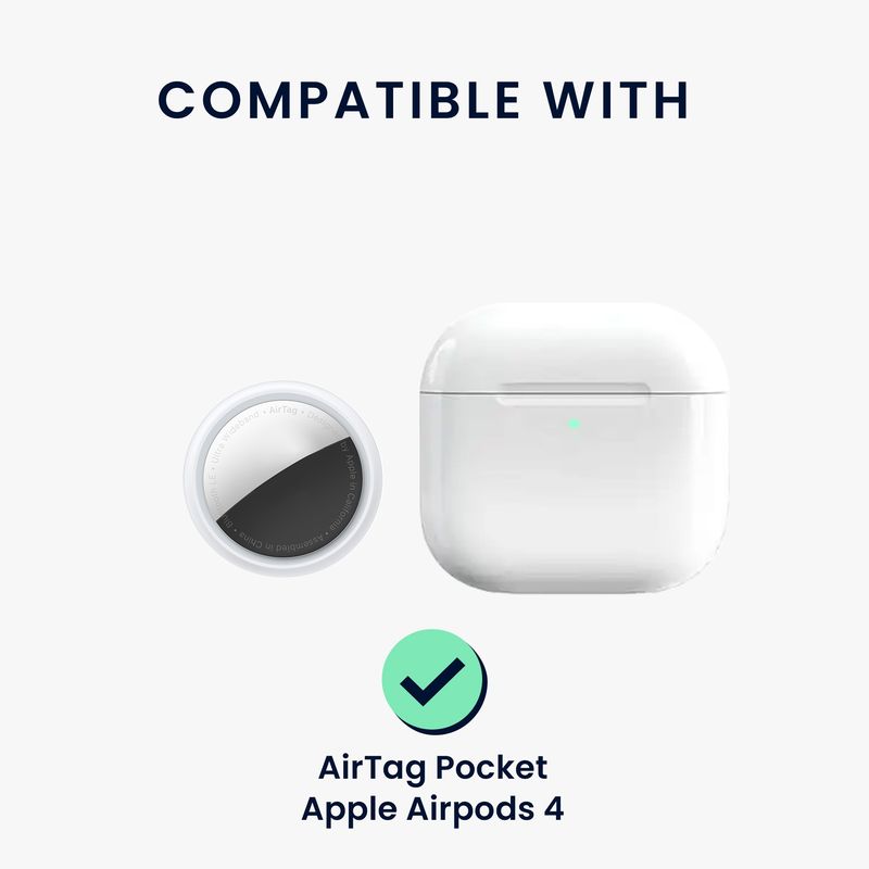 TV, Audio-Video si Foto - Portabile audio - Casti audio - Husa casti Kwmobile pentru Apple AirPods 4, protectie la zgarieturi, Silicon, rosu - Infinity.ro