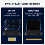 Laptop, Telefoane si Tablete - Laptopuri si accesorii - Piese laptop - Folii protectie si autocolante laptop - Folie de protectie Kwmobile pentru Apple MacBook Pro 14.2 2021 (A2442), aplicare usoara, antireflex, PET, negru - Infinity.ro