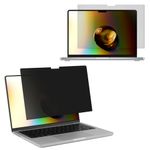 Laptop, Telefoane si Tablete - Laptopuri si accesorii - Piese laptop - Folii protectie si autocolante laptop - Folie de protectie Kwmobile pentru Apple MacBook Pro 14.2 2021 (A2442), aplicare usoara, antireflex, PET, negru - Infinity.ro