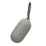TV, Audio-Video si Foto - Portabile audio - Casti audio - Husa casti Kwmobile pentru Beats Solo Buds, protectie la zgarieturi, Silicon, gri - Infinity.ro