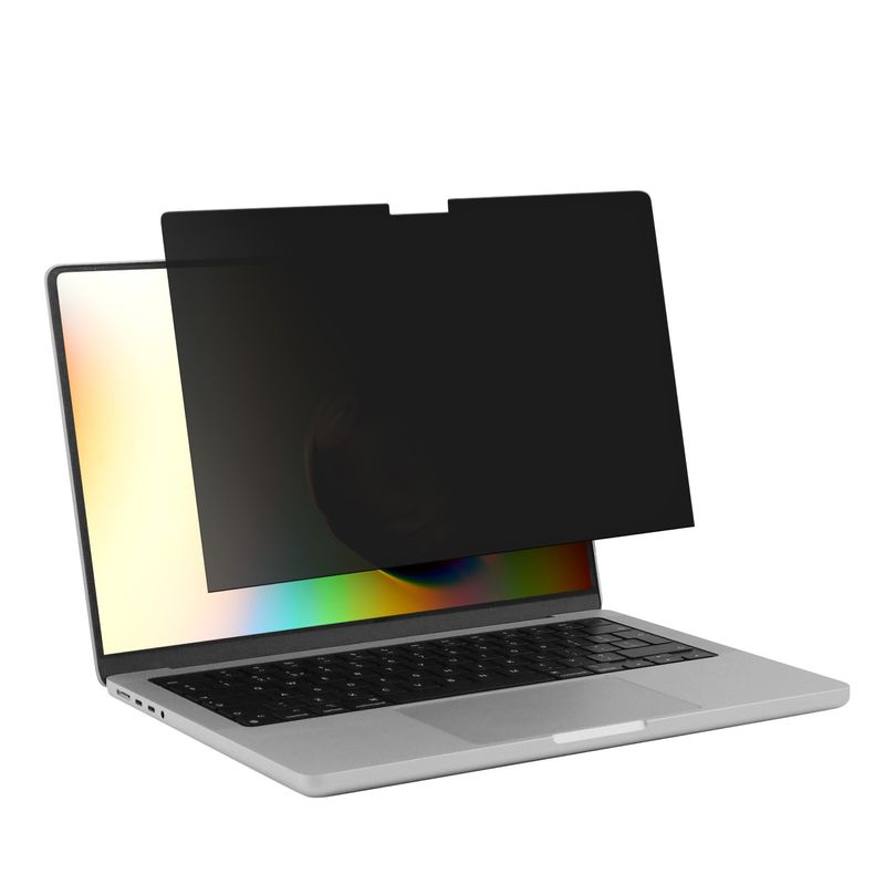 Laptop, Telefoane si Tablete - Laptopuri si accesorii - Piese laptop - Folii protectie si autocolante laptop - Folie de protectie Kwmobile pentru Apple MacBook Pro 14.2 2021 (A2442), aplicare usoara, antireflex, PET, negru - Infinity.ro