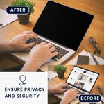 Laptop, Telefoane si Tablete - Laptopuri si accesorii - Piese laptop - Folii protectie si autocolante laptop - Folie de protectie Kwmobile pentru Apple MacBook Pro 14.2 2021 (A2442), aplicare usoara, antireflex, PET, negru - Infinity.ro