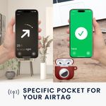 TV, Audio-Video si Foto - Portabile audio - Casti audio - Husa casti Kwmobile pentru Apple AirPods 4, protectie la zgarieturi, Silicon, rosu - Infinity.ro