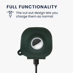 TV, Audio-Video si Foto - Portabile audio - Casti audio - Husa casti Kwmobile pentru Beats Fit Pro, protectie la zgarieturi, Silicon, verde - Infinity.ro