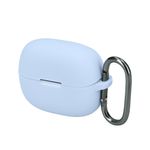TV, Audio-Video si Foto - Portabile audio - Casti audio - Husa casti Kwmobile pentru Xiaomi Redmi Buds 8 Pro, protectie la zgarieturi, Silicon, albastru - Infinity.ro