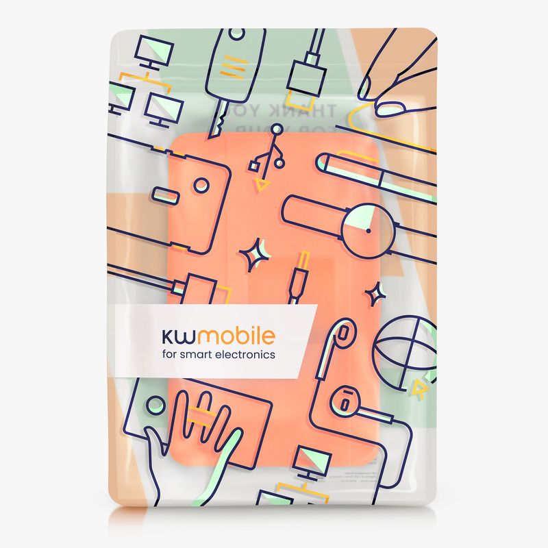 PC, gaming si accesorii - Retelistica - Cabluri si accesorii - Husa router Kwmobile pentru TP-Link M7350 4G LTE Mobile Wi-Fi, silicon, portocaliu - Infinity.ro