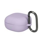 TV, Audio-Video si Foto - Portabile audio - Casti audio - Husa casti Kwmobile pentru Samsung Galaxy Buds FE, protectie la zgarieturi, Silicon, mov - Infinity.ro