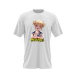 Fashion, accesorii si bijuterii - Barbati - Imbracaminte - Tricouri si bluze barbati - Tricou barbati My Hero Academia Himiko Toga Bad Girl Anime, alb, marime 2XL - Infinity.ro