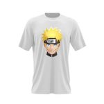 Fashion, accesorii si bijuterii - Barbati - Imbracaminte - Tricouri si bluze barbati - Tricou barbati Naruto Sasuke Head Band Manga Anime, alb, marime 2XL - Infinity.ro