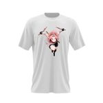 Fashion, accesorii si bijuterii - Barbati - Imbracaminte - Tricouri si bluze barbati - Tricou barbati Naruto Sakura Haruno Karate Girl Anime, alb, marime 2XL - Infinity.ro