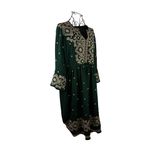 Fashion, accesorii si bijuterii - Femei - Imbracaminte femei - Rochii femei - Rochie dama AU26 verde/crem , marimea S - Infinity.ro