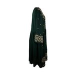 Fashion, accesorii si bijuterii - Femei - Imbracaminte femei - Rochii femei - Rochie dama AU26 verde/crem , marimea S - Infinity.ro