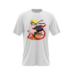 Fashion, accesorii si bijuterii - Barbati - Imbracaminte - Tricouri si bluze barbati - Tricou barbati Naruto Boruto Shippuden Kung Fu Anime Manga, alb, marime 2XL - Infinity.ro
