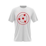 Fashion, accesorii si bijuterii - Barbati - Imbracaminte - Tricouri si bluze barbati - Tricou barbati Naruto Sharigan Simbol Logo Kunai Anime, alb, marime 2XL - Infinity.ro