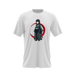 Fashion, accesorii si bijuterii - Barbati - Imbracaminte - Tricouri si bluze barbati - Tricou barbati Demon Slayer Muichiro Tokito Samurai, alb, marime 2XL - Infinity.ro