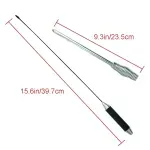 Auto si Moto - Electronice auto - Statii radio si detectoare radar - Antena pentru Statie Auto CB, Baza magnetica 88mm, Inaltime 71cm, Lungime cablu 5m, Frecventa 27 Mhz, Universala - Infinity.ro