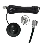 Auto si Moto - Electronice auto - Statii radio si detectoare radar - Antena pentru Statie Auto CB, Baza magnetica 88mm, Inaltime 71cm, Lungime cablu 5m, Frecventa 27 Mhz, Universala - Infinity.ro