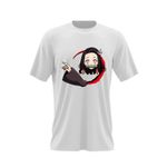 Fashion, accesorii si bijuterii - Barbati - Imbracaminte - Tricouri si bluze barbati - Tricou barbati Demon Slayer Nezuko Kamado Japan Manga, alb, marime 2XL - Infinity.ro