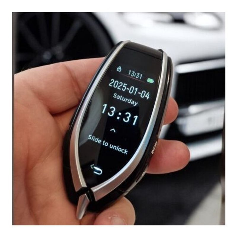 Auto si Moto - Electronice auto - Accesorii electronice auto - Cheie Auto Smart cu display CerCip 930 , Activare Keyless Entry, 4 butoane, LCD cu touchscreen - Infinity.ro