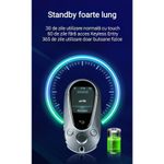 Auto si Moto - Electronice auto - Accesorii electronice auto - Cheie Auto Smart cu Display 700 Argintiu, Activare Keyless Entry, 4 butoane, LCD cu touchscreen - Infinity.ro