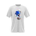Fashion, accesorii si bijuterii - Barbati - Imbracaminte - Tricouri si bluze barbati - Tricou barbati Sonic the Hedgehog Gamer Play, alb, marime 2XL - Infinity.ro