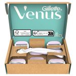 Ingrijire personala si Cosmetice - Aparate & accesorii ingrijire personala - Aparate de ras si tuns - Aparate de ras clasice - Aparat de ras pentru femei Gillette Venus Comfortglide Breeze, manere cu 6 rezerve incluse - Infinity.ro
