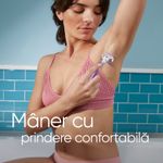 Ingrijire personala si Cosmetice - Aparate & accesorii ingrijire personala - Aparate de ras si tuns - Aparate de ras clasice - Aparat de ras Venus ComfortGlide Breeze: Maner + 3 rezerve, Capac de protectie, Suport pentru dus - Infinity.ro