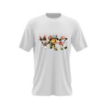 Fashion, accesorii si bijuterii - Barbati - Imbracaminte - Tricouri si bluze barbati - Tricou barbati Paw Patrol Cateii Salvatori Desene Animate, alb, marime 2XL - Infinity.ro