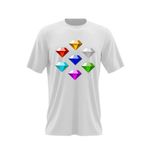 Fashion, accesorii si bijuterii - Barbati - Imbracaminte - Tricouri si bluze barbati - Tricou barbati Sonic the Hedgehog Aventuri Diamante, alb, marime 2XL - Infinity.ro