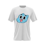 Fashion, accesorii si bijuterii - Barbati - Imbracaminte - Tricouri si bluze barbati - Tricou barbati The Amazing World of Gumball Cartoon Desene, alb, marime 2XL - Infinity.ro