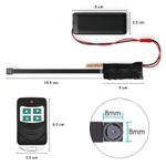 Laptop, Telefoane si Tablete - Wearables si gadgeturi - Gadgeturi - Dispozitive spionaj - Modul Camera Spion cu Telecomanda iUni IP95, Full HD, Slot card microSD, Baterie 3000mAh - Infinity.ro