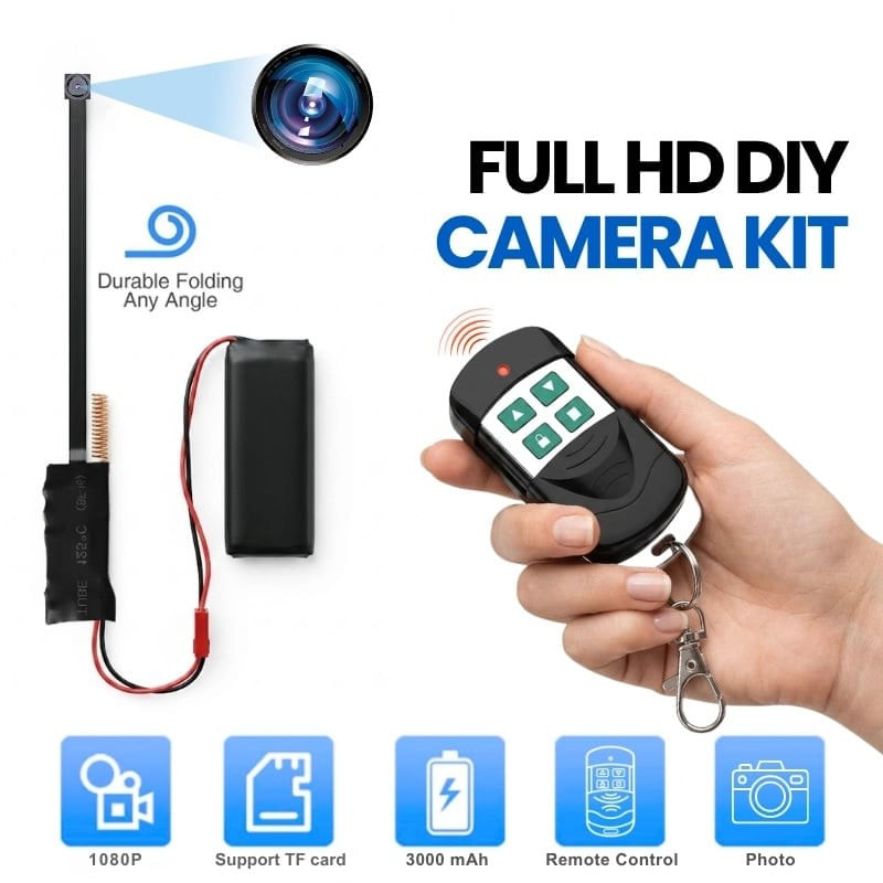 Laptop, Telefoane si Tablete - Wearables si gadgeturi - Gadgeturi - Dispozitive spionaj - Modul Camera Spion cu Telecomanda iUni IP95, Full HD, Slot card microSD, Baterie 3000mAh - Infinity.ro