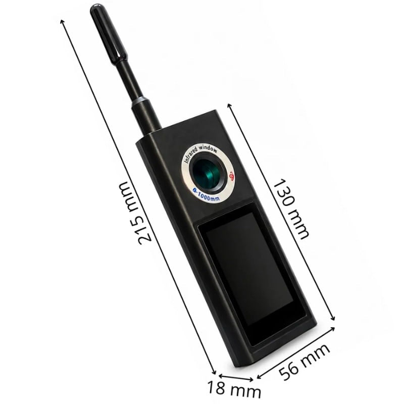 Laptop, Telefoane si Tablete - Wearables si gadgeturi - Gadgeturi - Dispozitive spionaj - Detector camere ascunse, microfoane si trackere GPS iUni F888, Ecran tactil OLED, Smart AI, Alarma, 50-8000 MHz - Infinity.ro