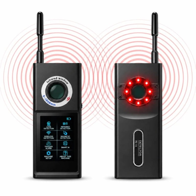 Laptop, Telefoane si Tablete - Wearables si gadgeturi - Gadgeturi - Dispozitive spionaj - Detector camere ascunse, microfoane si trackere GPS iUni F888, Ecran tactil OLED, Smart AI, Alarma, 50-8000 MHz - Infinity.ro