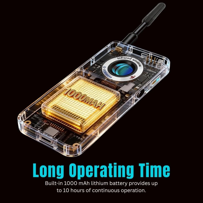 Laptop, Telefoane si Tablete - Wearables si gadgeturi - Gadgeturi - Dispozitive spionaj - Detector camere ascunse, microfoane si trackere GPS iUni F888, Ecran tactil OLED, Smart AI, Alarma, 50-8000 MHz - Infinity.ro