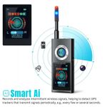 Laptop, Telefoane si Tablete - Wearables si gadgeturi - Gadgeturi - Dispozitive spionaj - Detector camere ascunse, microfoane si trackere GPS iUni F888, Ecran tactil OLED, Smart AI, Alarma, 50-8000 MHz - Infinity.ro
