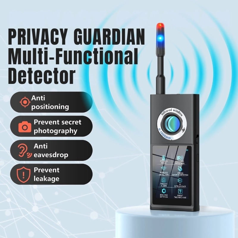 Laptop, Telefoane si Tablete - Wearables si gadgeturi - Gadgeturi - Dispozitive spionaj - Detector camere ascunse, microfoane si trackere GPS iUni F888, Ecran tactil OLED, Smart AI, Alarma, 50-8000 MHz - Infinity.ro