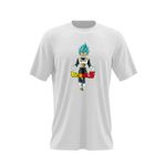 Fashion, accesorii si bijuterii - Barbati - Imbracaminte - Tricouri si bluze barbati - Tricou barbati DragonballZ Vegeta Insta Creator Anime, alb, marime 2XL - Infinity.ro