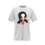 Fashion, accesorii si bijuterii - Barbati - Imbracaminte - Tricouri si bluze barbati - Tricou barbati One Piece Boa Hancock Warlord Anime Manga, alb, marime 2XL - Infinity.ro
