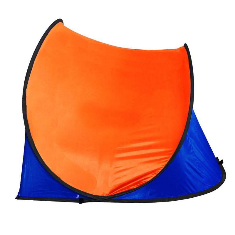 Sport si Outdoor - Camping - Corturi camping - Cort plaja si picnic semi-deschis Sersimo, protectie UV, 200x120x110cm, portocaliu - Infinity.ro