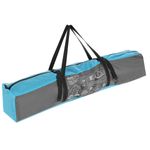 Sport si Outdoor - Camping - Corturi camping - Cort camping 3 persoane, automat cu sistem pop-up, 2 intrari, 2000 mm, 210x180x140 cm, albastru - Infinity.ro