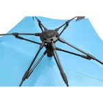 Sport si Outdoor - Camping - Corturi camping - Cort camping 3 persoane, automat cu sistem pop-up, 2 intrari, 2000 mm, 210x180x140 cm, albastru - Infinity.ro