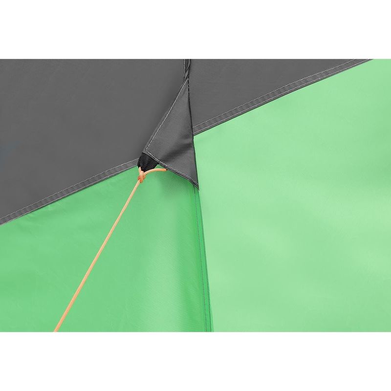 Sport si Outdoor - Camping - Corturi camping - Cort camping 4 persoane cu antreu, protectie UV, impermeabil 3000 mm, 330x250x105 cm, gri - Infinity.ro