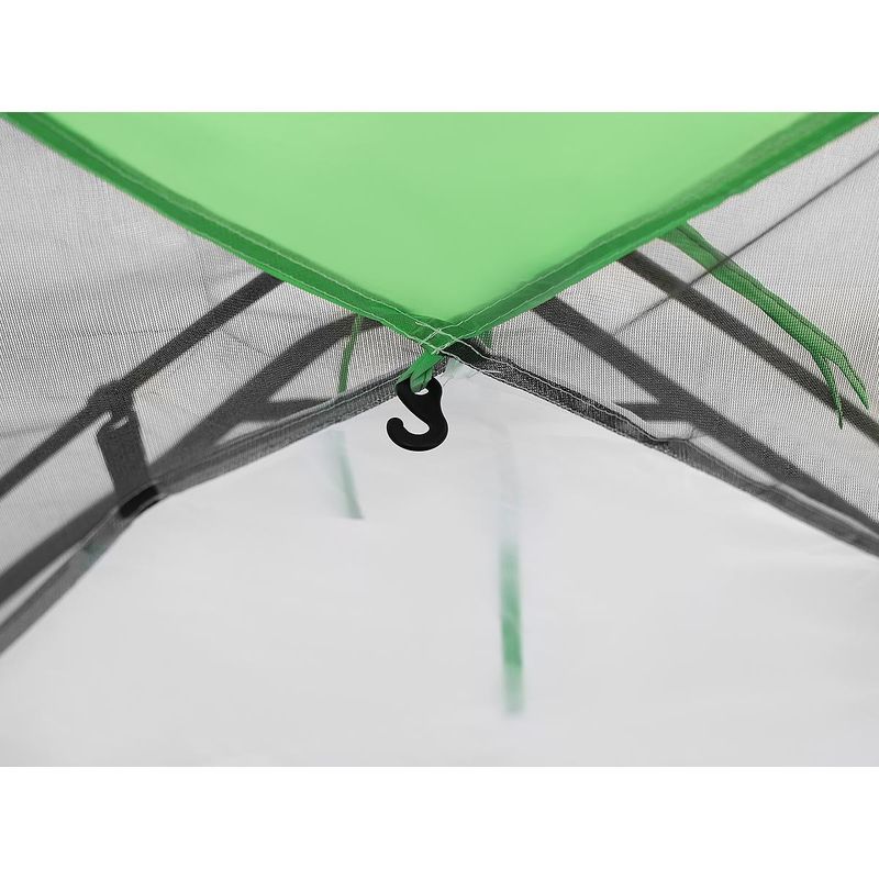 Sport si Outdoor - Camping - Corturi camping - Cort camping 4 persoane cu antreu, protectie UV, impermeabil 3000 mm, 330x250x105 cm, gri - Infinity.ro