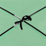 Sport si Outdoor - Camping - Corturi camping - Cort plaja xxl semi-inchis protectie uv podea izolanta, 210x120x112 cm, spatios, verde - Infinity.ro