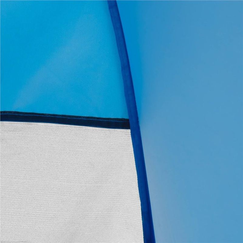 Sport si Outdoor - Camping - Corturi camping - Cort plaja autoexpansibil pop-up plasa ventilatie protectie uv, 160x140x115 cm, compact, albastru - Infinity.ro
