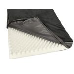 Petshop - Accesorii petshop - Culcusuri si custi - Culcusuri si saltele - Pat ortopedic pentru caini, dreptunghiular, husa detasabila, 90x70x10 cm, gri inchis - Infinity.ro
